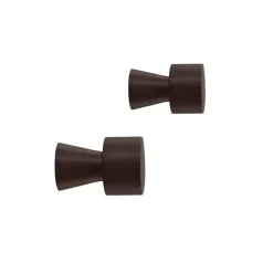Pin hook 2-pack, brown