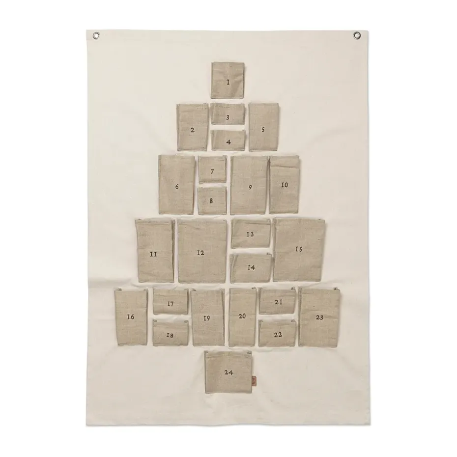 Pine advent calendar, Maxi, 90x125 cm