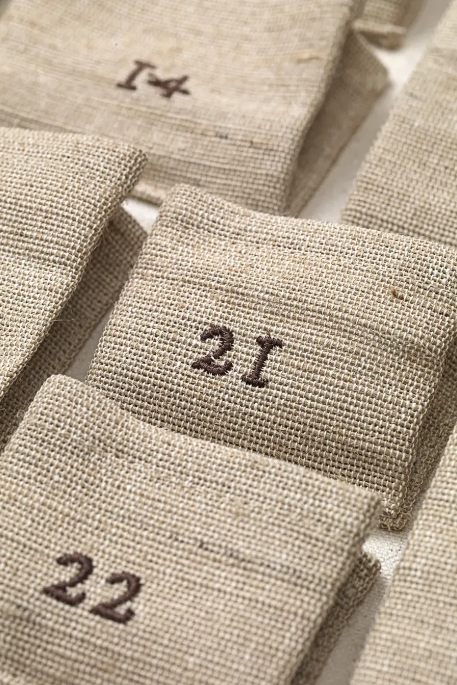 Pine advent calendar, Mini, 50x69 cm