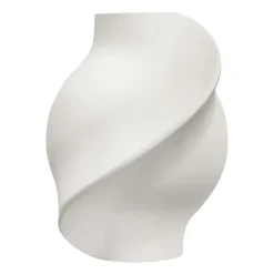 Pirout vase 02 42 cm, Raw White