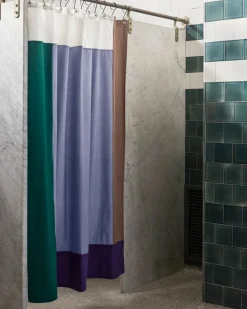 Pivot shower curtain 180x200 cm, Blue