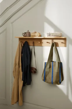 Place Rack hooks and shelf oak, Medium