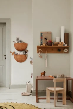 Place Rack hooks and shelf oak, Medium