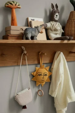 Place Rack hooks and shelf oak, Large
