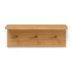 Place Rack hooks and shelf oak, Small