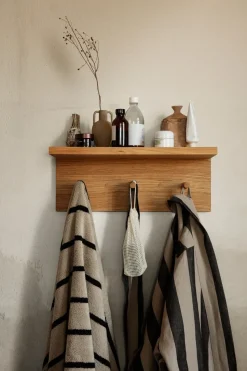 Place Rack hooks and shelf oak, Small