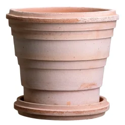 Planet Saturn flower pot Ø16 cm, pink