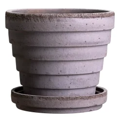 Planet Venus flower pot Ø14 cm, grey
