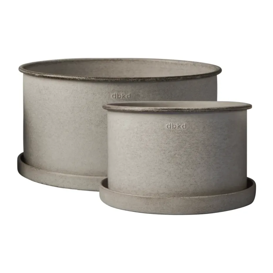 Plant bowl flower pot 2-pack, Beige