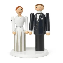 Platform for Kay Bojesen bridal pair, White
