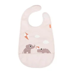 Playground bib with velcro, Powder