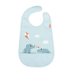 Playground bib with velcro, Blue