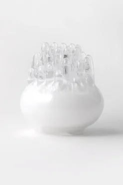 Polar candle holder 330 mm, White