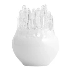 Polar candle holder 190 mm, White