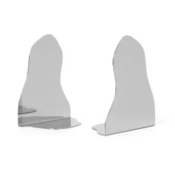 Pond bookends set of 2, Mirror polish
