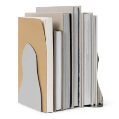 Pond bookends set of 2, Mirror polish
