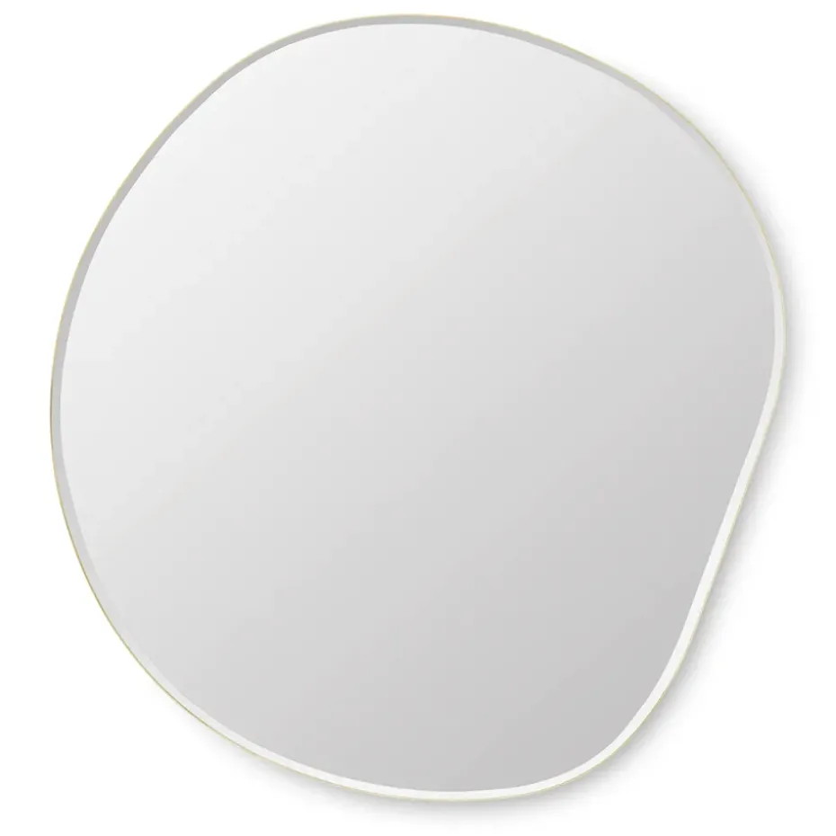 Pond mirror extra large, brass