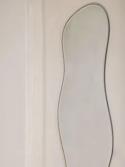 Pond mirror full size, Brass