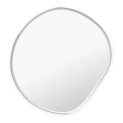 Pond mirror, Small dark chrome