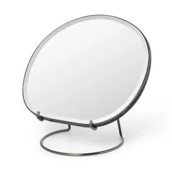Pond table mirror, Dark chrome