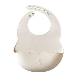 Poppy bib, Cream
