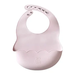 Poppy bib, Light pink