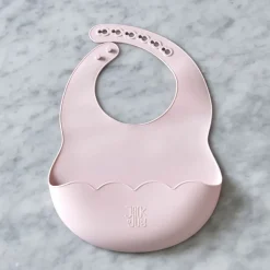 Poppy bib, Light pink