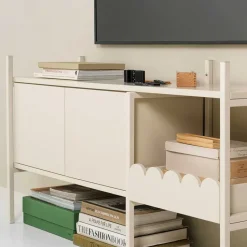 Portal side unit 67 cm, Off-white
