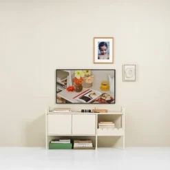 Portal side unit 67 cm, Off-white