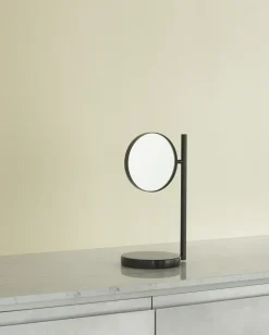 Pose table mirror double-sided, Black