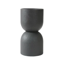 Post candle sticks 16 cm, cast iron