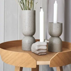 Post candle sticks 16 cm, mole dot
