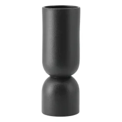 Post vase 23 cm, cast iron colored