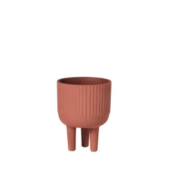 Pot S Ø12x16 cm, Terracotta red