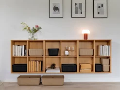 Pulp storage box 23x32 cm 2-pack, Natural Brown