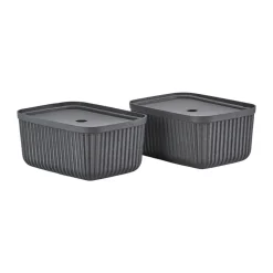 Pulp storage box 23x32 cm 2-pack, Black