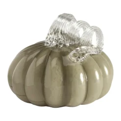 Pumpkin decoration 10 cm, Khaki