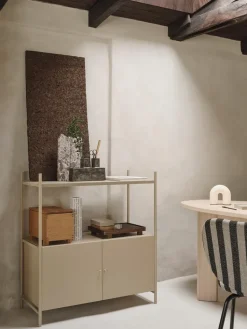 Punctual cabinet 41,6x91,5 cm, Cashmere
