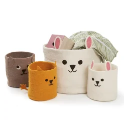 Puppy basket Ø20 cm, Grey