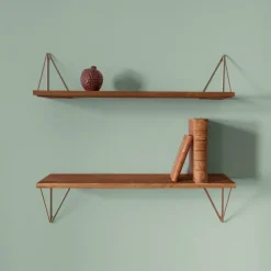 Pythagoras Play shelf, brass