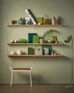 Pythagoras shelf, oak