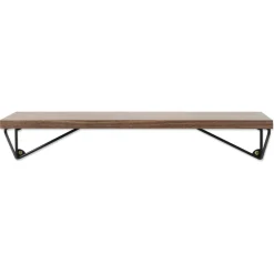 Pythagoras XS shelf, walnut, black