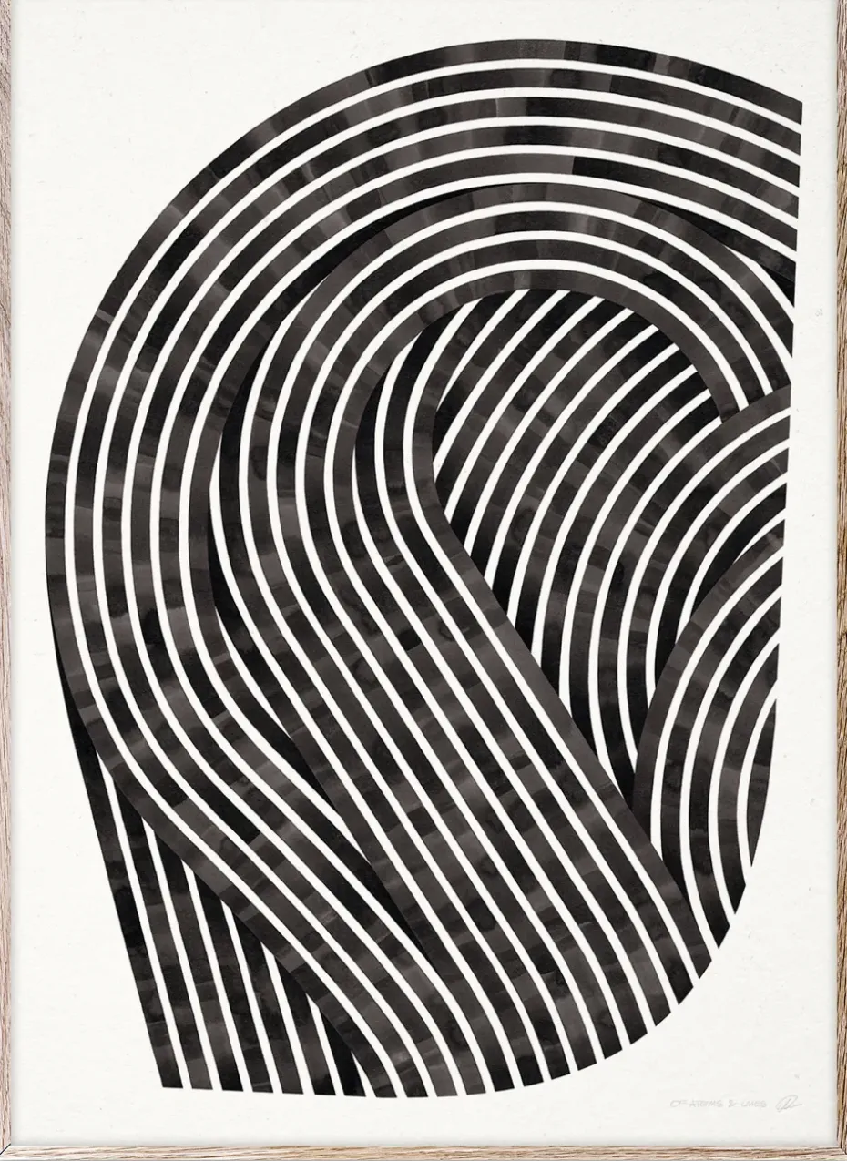 Quantum Fields 01 poster, 70x100 cm