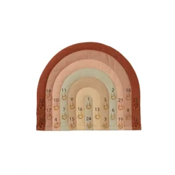 Rainbow Christmas Calendar, Multi