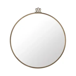 Randaccio Mirror, Antique brass, large