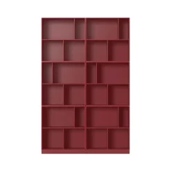 Read bookshelf, Beetroot 165-incl. 7 cm base