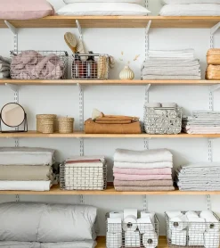 Rectangular 19 storage basket, Galvanised steel