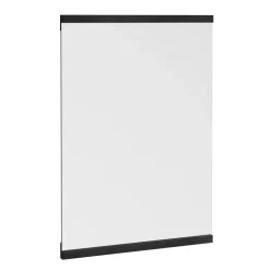 Rectangular wall mirror 30x40 cm, Black