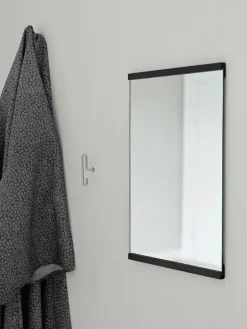 Rectangular wall mirror 30x40 cm, Black