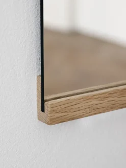 Rectangular wall mirror 50x70 cm, Oak